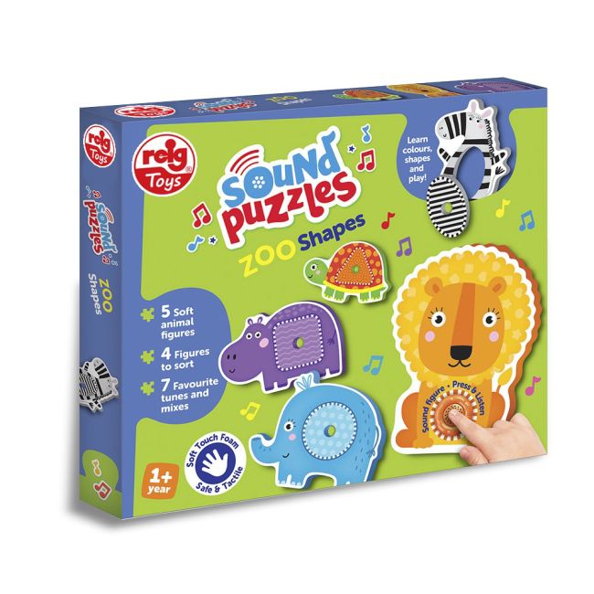 Puzzle cu sunete - animale zoo rgrz6608