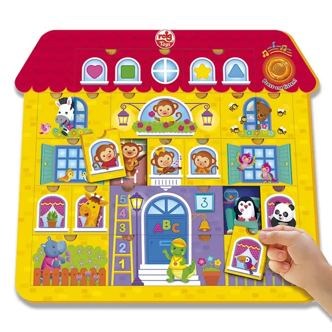Puzzle cu sunete - casa rgrz6602