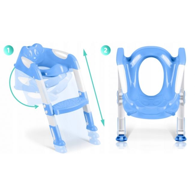 Reductor toaleta cu scara pentru copii ricokids 729100 edeedi729100