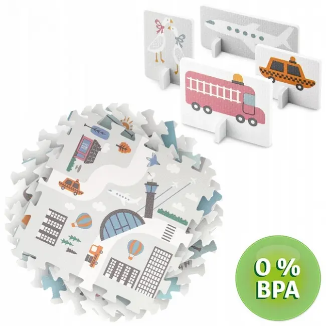 Salteluta de joaca interactiva 105 x 105 cm nukido town 738000 edeedi738000