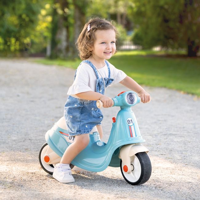 Scuter smoby scooter ride-on albastru hubs7600721006