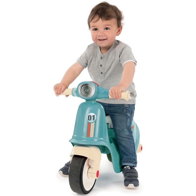 Scuter smoby scooter ride-on albastru hubs7600721006
