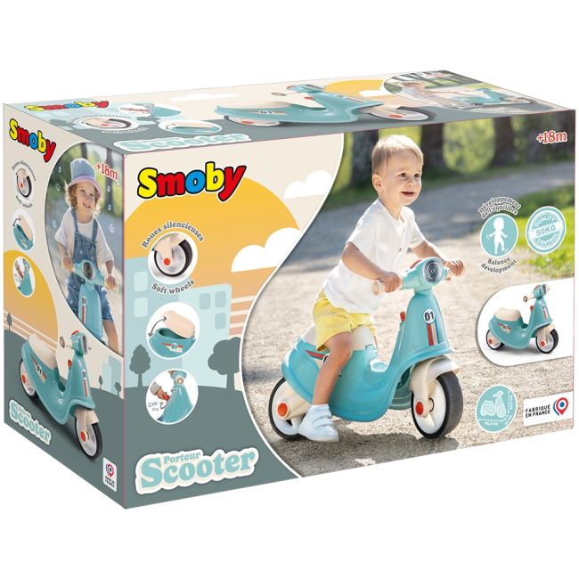 Scuter smoby scooter ride-on albastru hubs7600721006