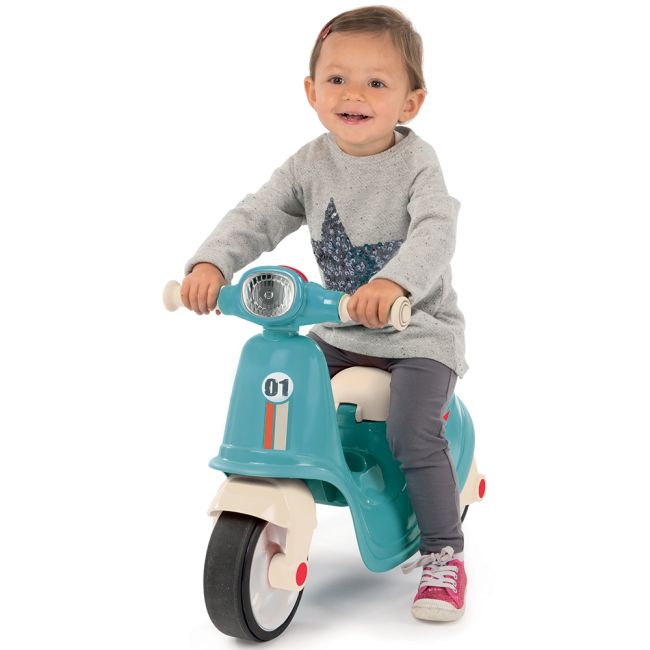 Scuter smoby scooter ride-on albastru hubs7600721006