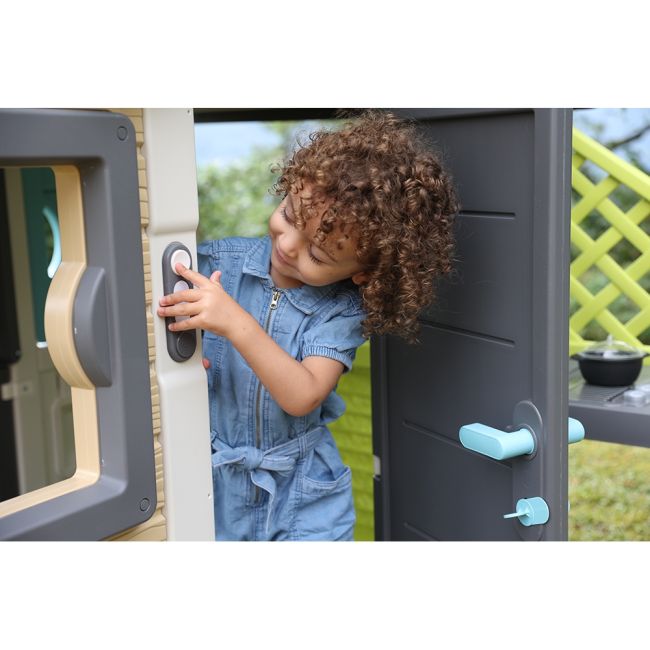 Sonerie electronica pentru casuta copii smoby doorbell gri hubs7600810917