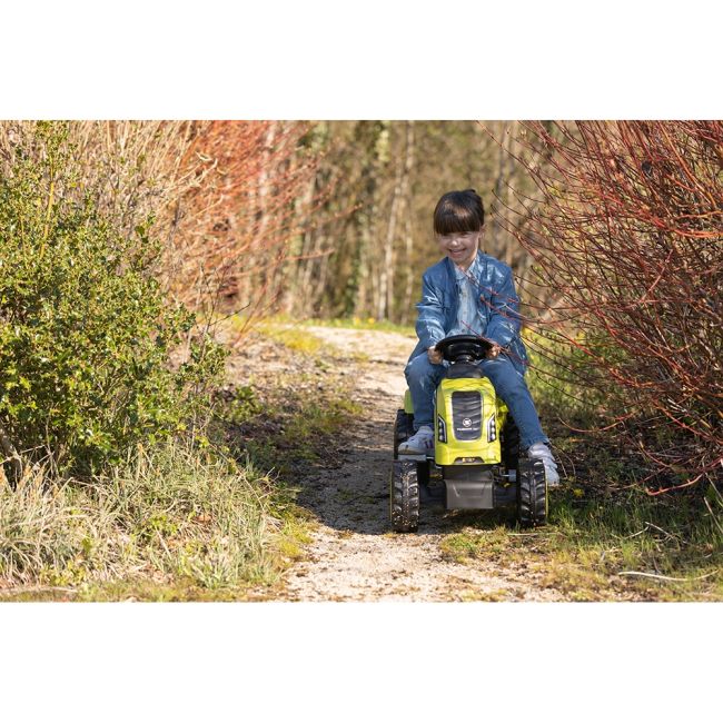 Tractor cu pedale si remorca smoby farmer xl verde hubs7600710130