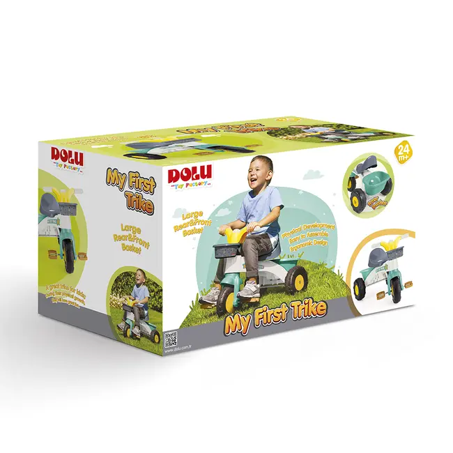 Tricicleta pentru copii - my 1st trike pastel