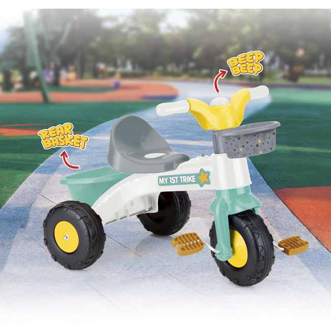 Tricicleta pentru copii - my 1st trike pastel