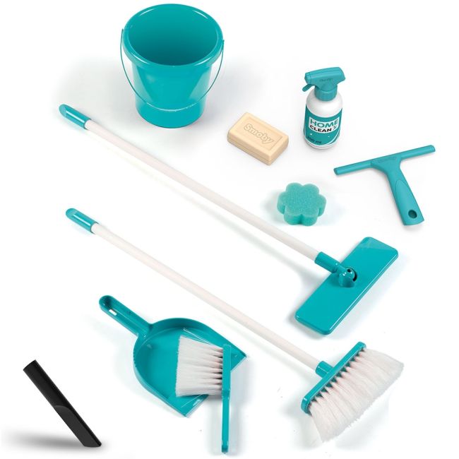 Jucarie smoby set curatenie cu troller si aspirator electronic rowenta negru hubs7600330319