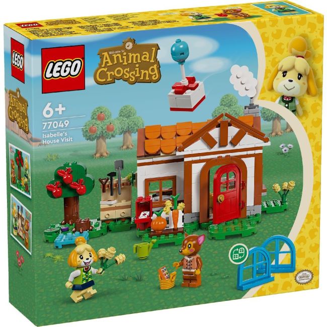 LEGO ANIMAL CROSSING ISABELLE VINE IN VIZITA 77049 VIVLEGO77049