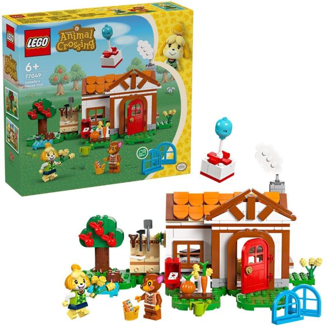LEGO ANIMAL CROSSING ISABELLE VINE IN VIZITA 77049 VIVLEGO77049