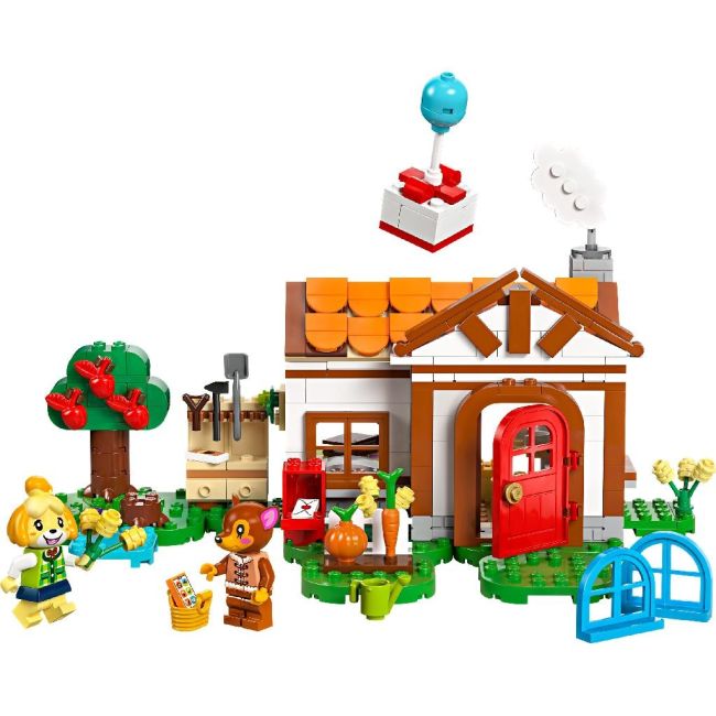 LEGO ANIMAL CROSSING ISABELLE VINE IN VIZITA 77049 VIVLEGO77049