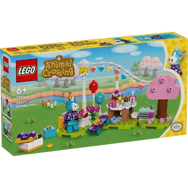 LEGO ANIMAL CROSSING PETRECEREA DE ZIUA DE NASTERE A LUI JULIAN 77046 VIVLEGO77046