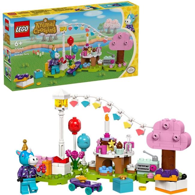 LEGO ANIMAL CROSSING PETRECEREA DE ZIUA DE NASTERE A LUI JULIAN 77046 VIVLEGO77046