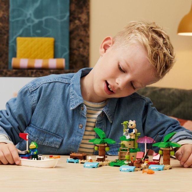 LEGO ANIMAL CROSSING TURUL INSULEI IN BARCA AL LUI KAPP N 77048 VIVLEGO77048