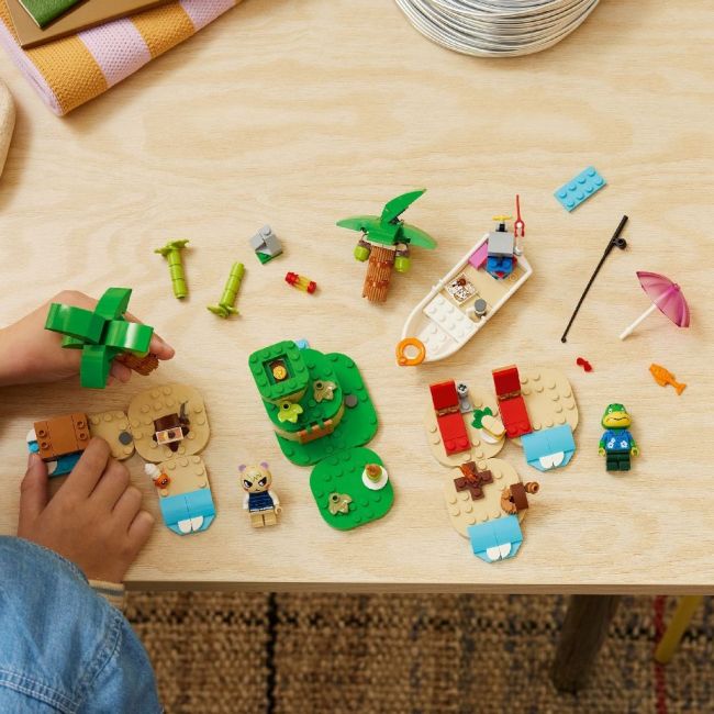 LEGO ANIMAL CROSSING TURUL INSULEI IN BARCA AL LUI KAPP N 77048 VIVLEGO77048