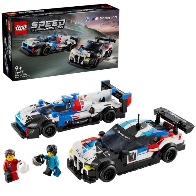 LEGO SPEED CHAMPIONS MASINI DE CURSE BMW M4 GT3 SI BMW M HYBRID V8 76922 VIVLEGO76922