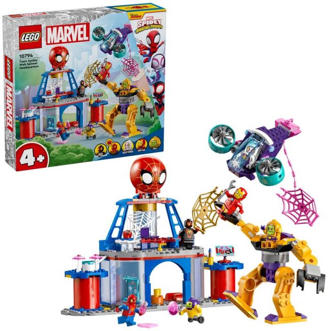 LEGO SPIDEY CARTIERUL GENERAL AL ECHIPEI LUI SPIDEY 10794 VIVLEGO10794