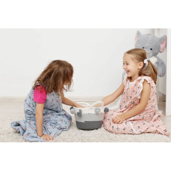 Sac de dormit copii, Bunny, 95 cm, 0.8 tog - Primavara KDEJ9508BUN