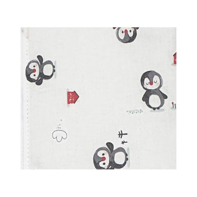 Sac de dormit copii, Pingu, din bumbac, 60 cm, 0.5 tog KDEV6005PING