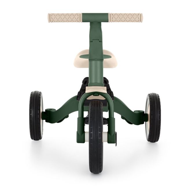 Tricicleta, Petite&Mars, Turbo, 5 in 1, Multifunctionala, Vehicul de impins, Bicicleta cu/fara pedale, Cu maner detasabil, Roti din cauciuc, Pana la 25 kg, 1.5-5 ani, Verde BYN613817