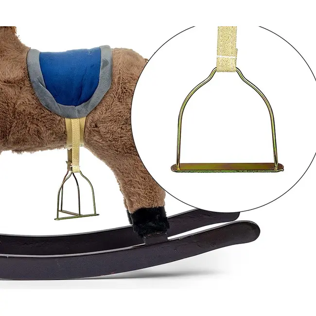 Calut balansoar din lemn, Latek Coffee EKDmm5447