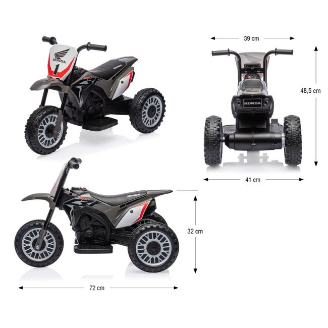 Motocicleta cu acumulator HONDA CRF 450R Grey EKDmm5362