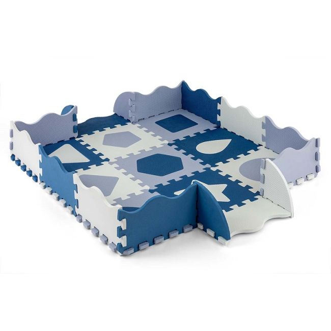 Puzzle din spuma, Jolly 3, 25 piese, 118,5 x 118,5 cm, Blue EKDmm5615