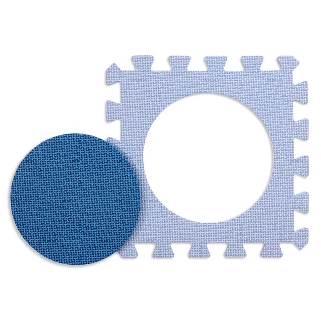 Puzzle din spuma, Jolly 4, 36 piese, 148x148 cm, Blue EKDmm5618