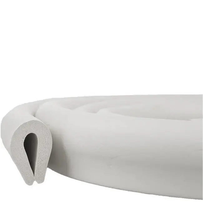 Rola protectie din spuma groasa pentru suprafetele de sticla ale mobilierului, pentru copii, SIPO Baby Safety, 2 metri, Gri EKDSBS-T23U