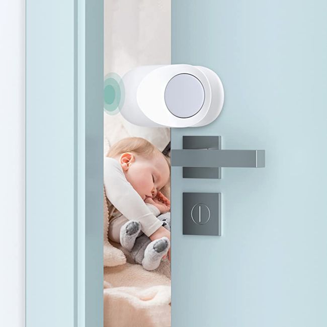 Set 2 buc Opritor de usa rotativ, pentru copii, SIPO Baby Safety EKDSBS-D10