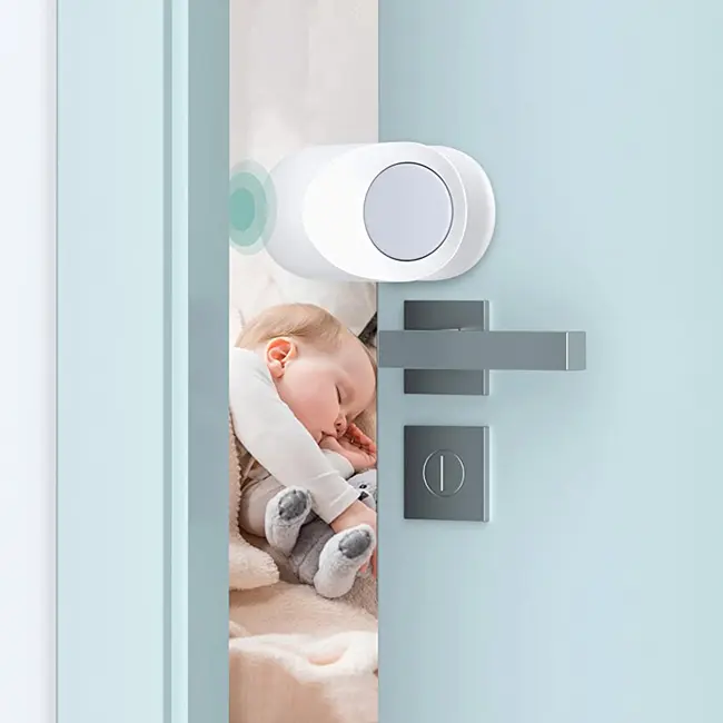 Set 2 buc Opritor de usa rotativ, pentru copii, SIPO Baby Safety EKDSBS-D10
