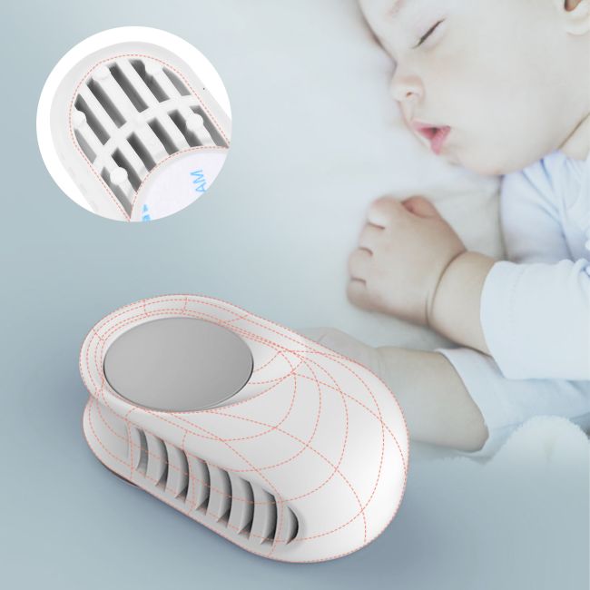 Set 2 buc Opritor de usa rotativ, pentru copii, SIPO Baby Safety EKDSBS-D10