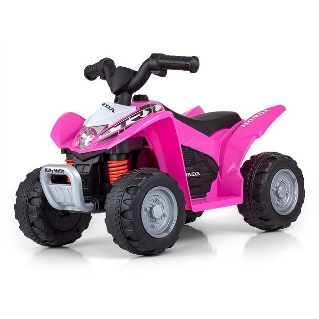 ATV electric pentru copii licenta Honda 18-36 Luni cu sunete si lumini Pink EKD12807