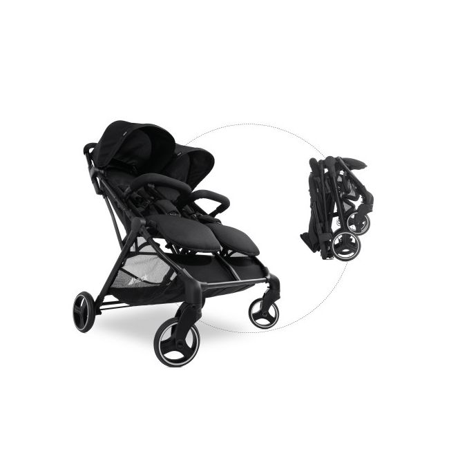Cărucior Gemeni Hauck Swift X Duo Black EKD50004-0