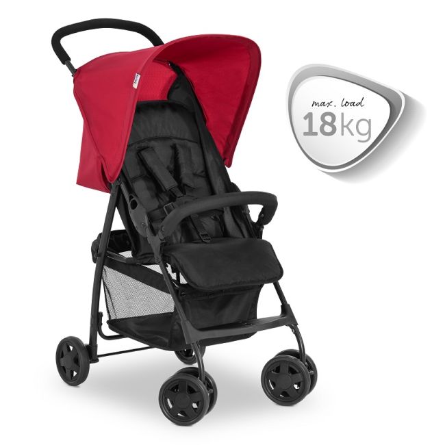 Carucior bebelusi si copii, 0 - 4 ani,  Hauck Sport, Red EKD17151