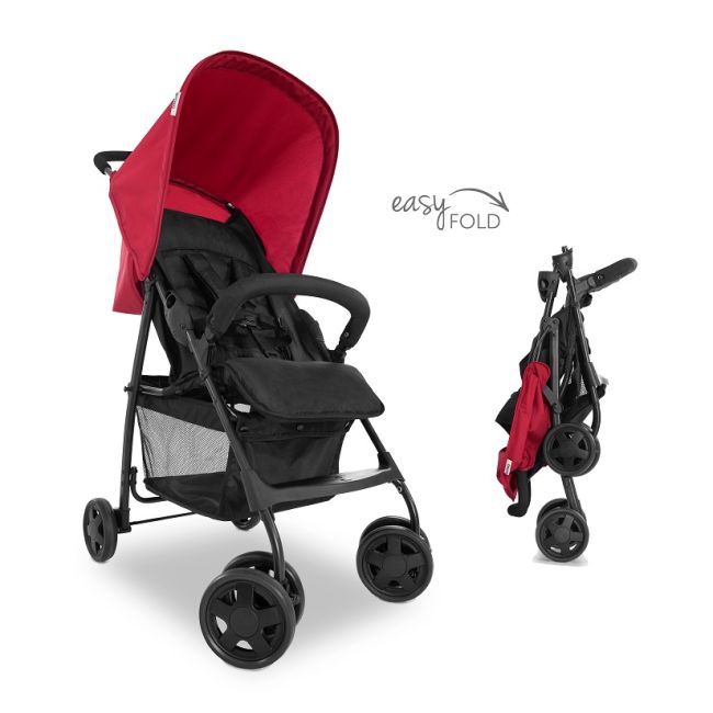 Carucior bebelusi si copii, 0 - 4 ani,  Hauck Sport, Red EKD17151