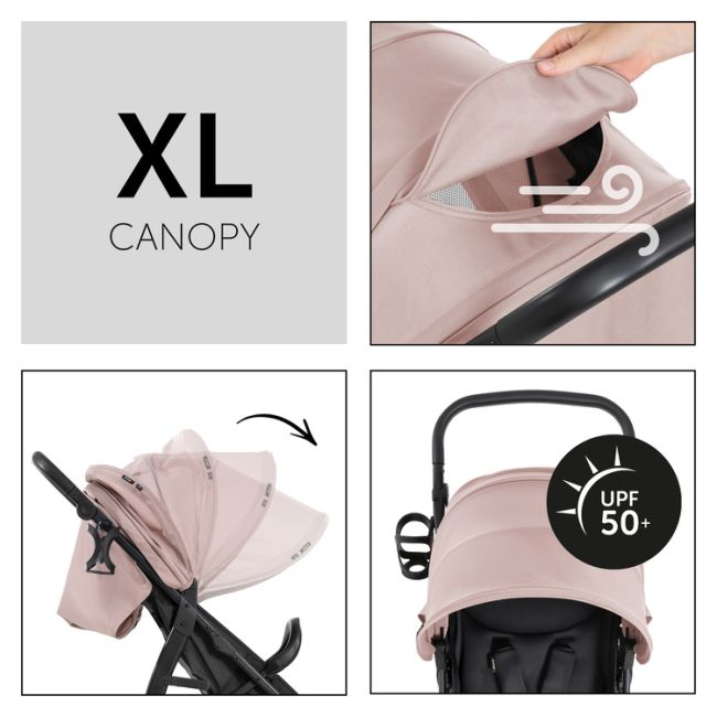 Carucior copii Hauck Rapid 4D, Dusty Rose EKD148976