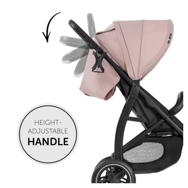 Carucior copii Hauck Rapid 4D, Dusty Rose EKD148976