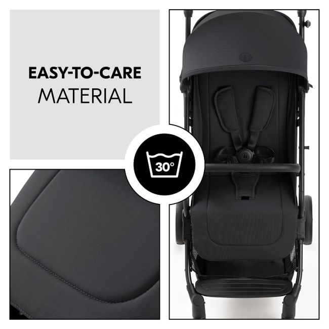 Carucior pentru copii Hauck Travel N Care PLUS, Black EKD60183