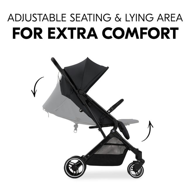 Carucior pentru copii Hauck Travel N Care PLUS, Black EKD60183