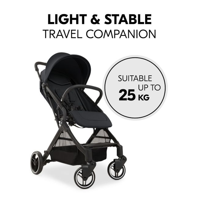Carucior pentru copii Hauck Travel N Care PLUS, Black EKD60183