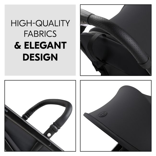 Carucior pentru copii Hauck Travel N Care PLUS, Black EKD60183