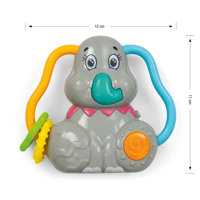 Jucarie cu lumini si sunete Musical Elephant EKD127829