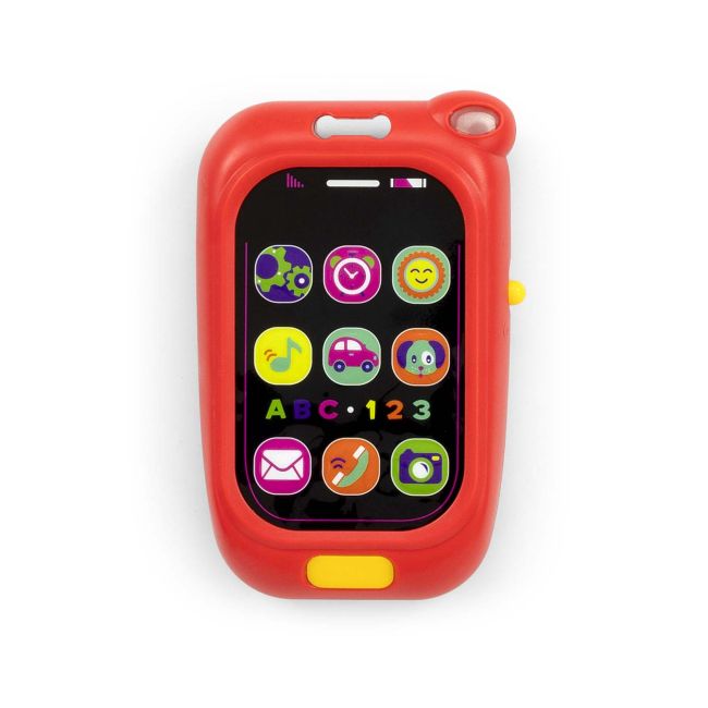 Jucarie cu lumini si sunete My First Phone Red EKD127843