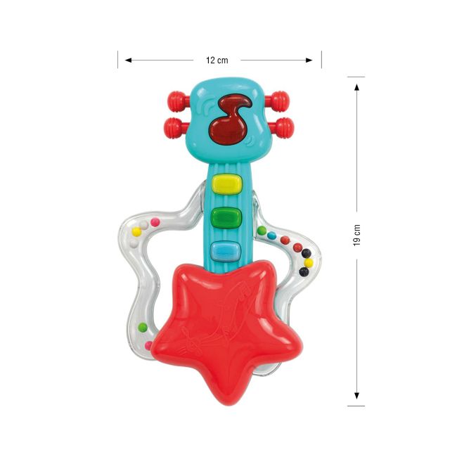Jucarie cu lumini si sunete Rock Star Red EKD128055