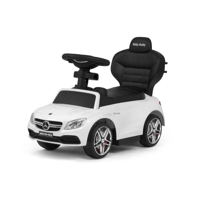 Masinuta copii 3 in 1 Mercedes AMG C63 White EKDmm24415