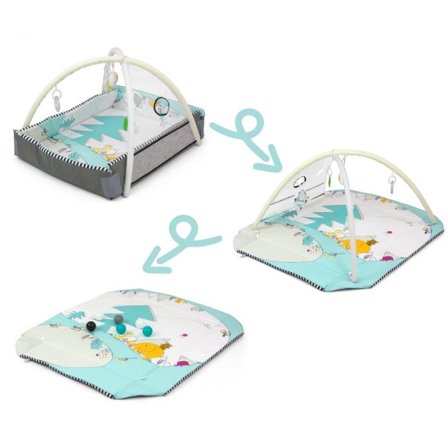 Salteluta educativa 5in1, Milly Mally, Elefant EKD126204