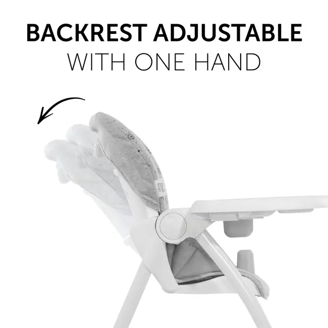 Scaun de hranire pentru bebelusi, Sit N Fold, Hauck, Mickey Mouse Grey EKD64109-5