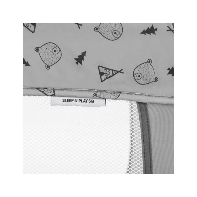 Tarc pliabil Hauck Sleep N Play SQ Nordic Grey EKD60649